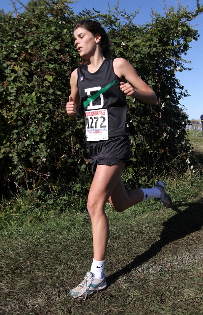 NCS XC D4  Girls-092.JPG - 2009 North Coast Section Cross Country Championships, Hayward High School, Hayward, California